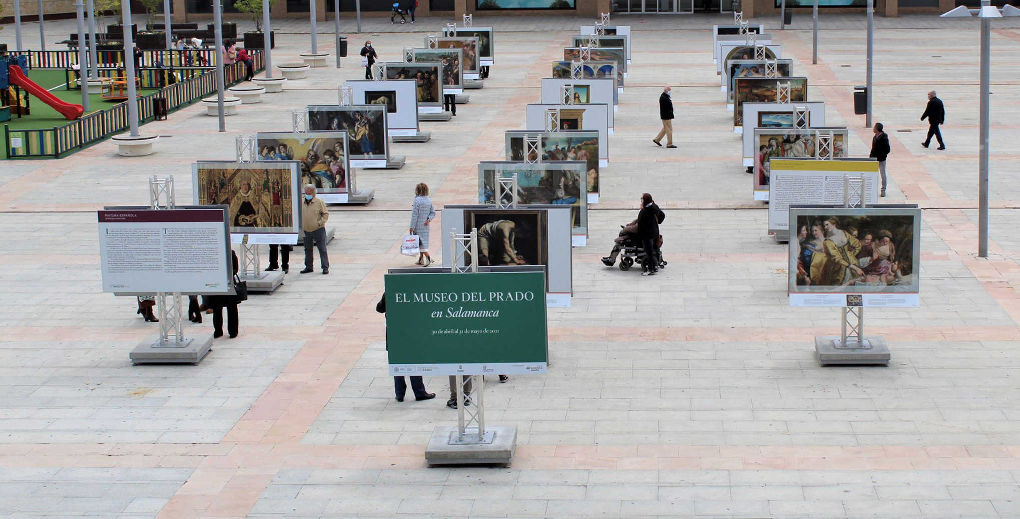 La exposición "El Museo del Prado en las calles" ya está en Castilla y León