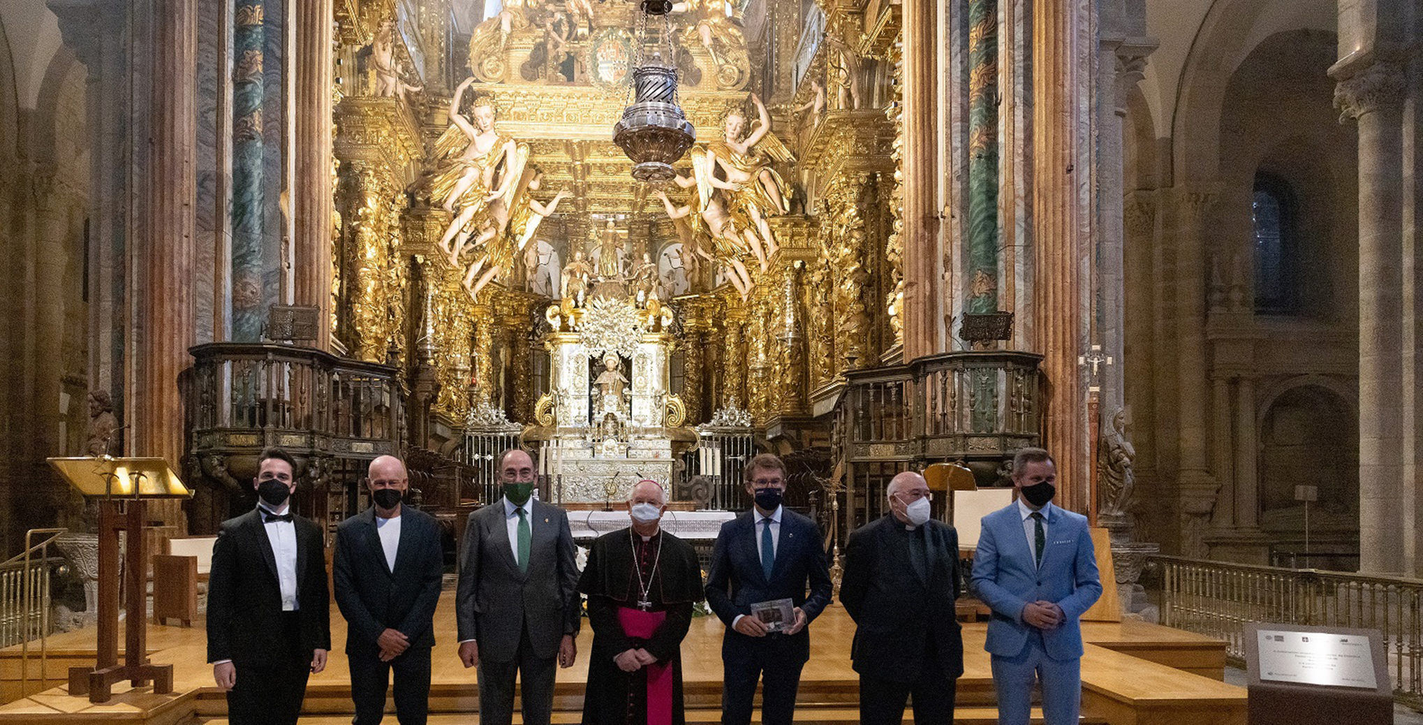 Iberdrola revitaliza la Catedral de Santiago con una nueva iluminación interior en el Año Jubilar Compostelano