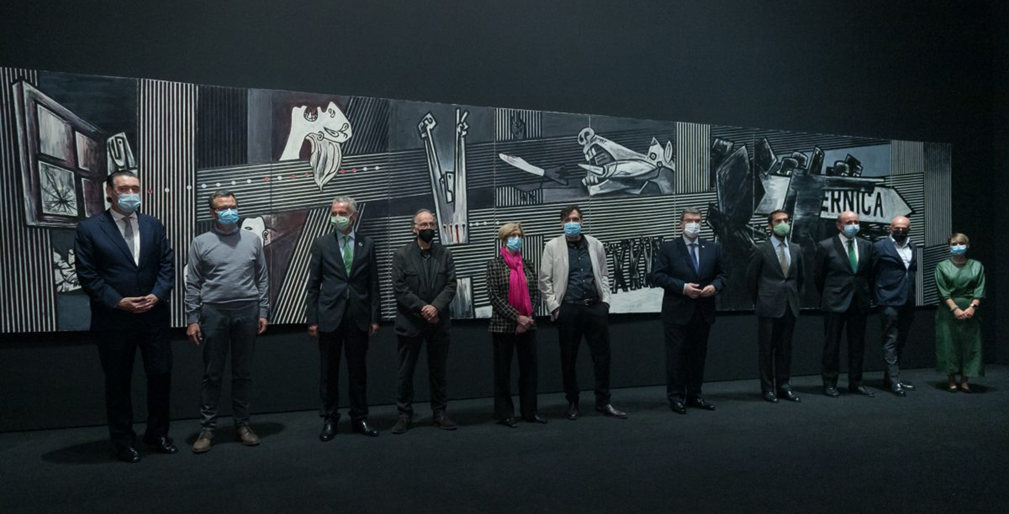 El Museo de Bellas Artes de Bilbao expone la pintura «Guernica» de Agustín Ibarrola con la colaboracion de Fundación Iberdrola España