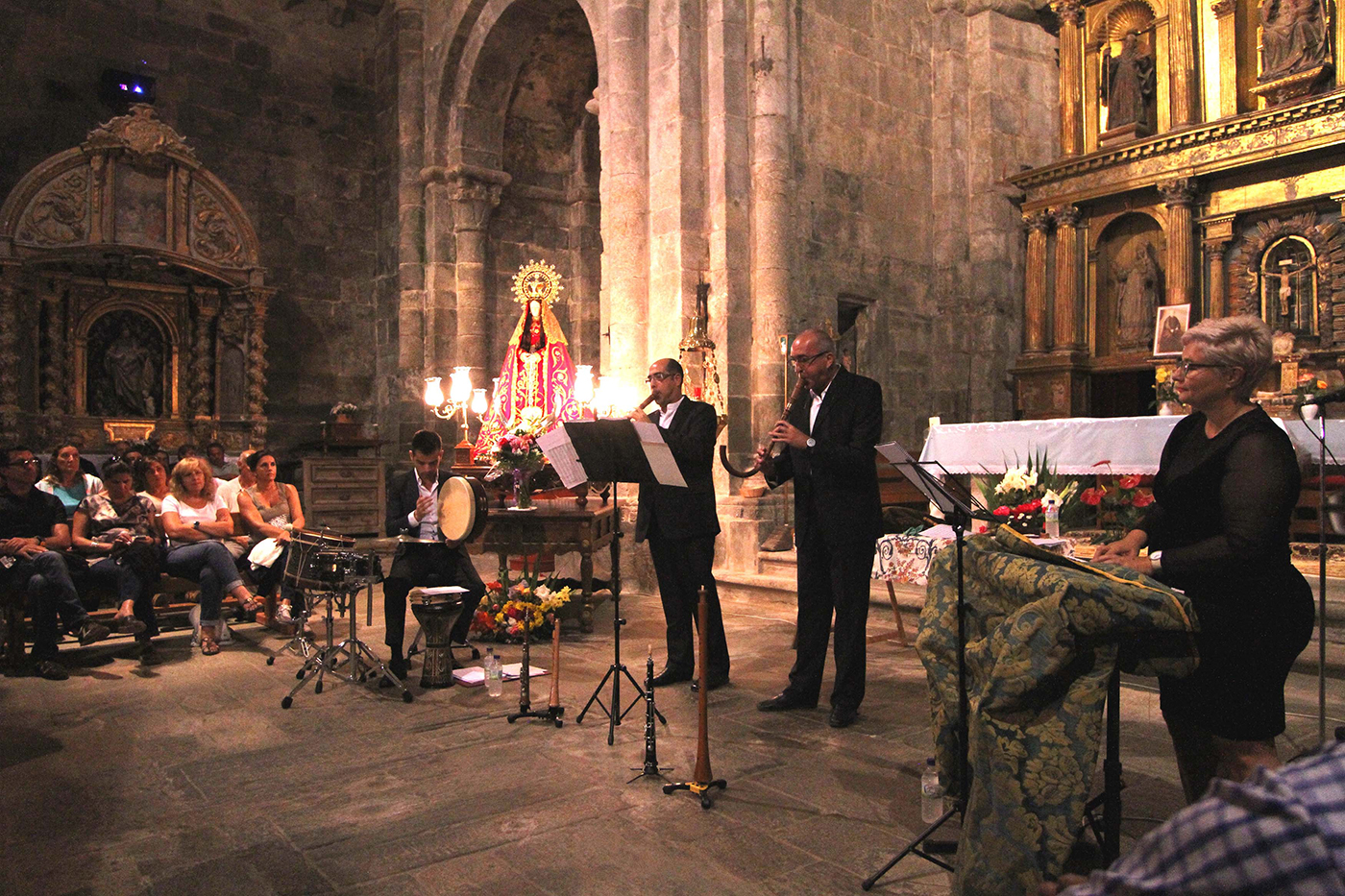 La música regresa a la iglesia de San Martín de Castañeda gracias al Plan Románico Atlántico