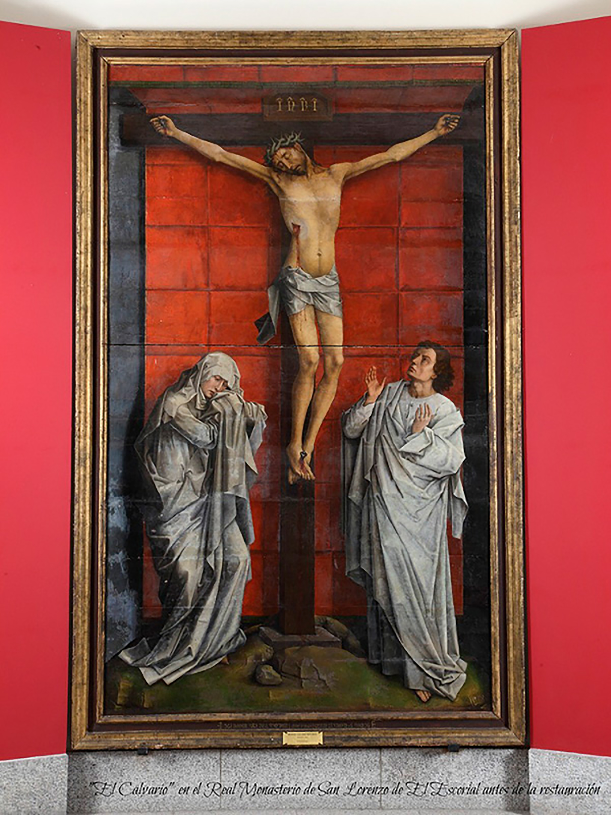 Iberdrola patrocina la restauración del Calvario de Rogier Van Der Weyden