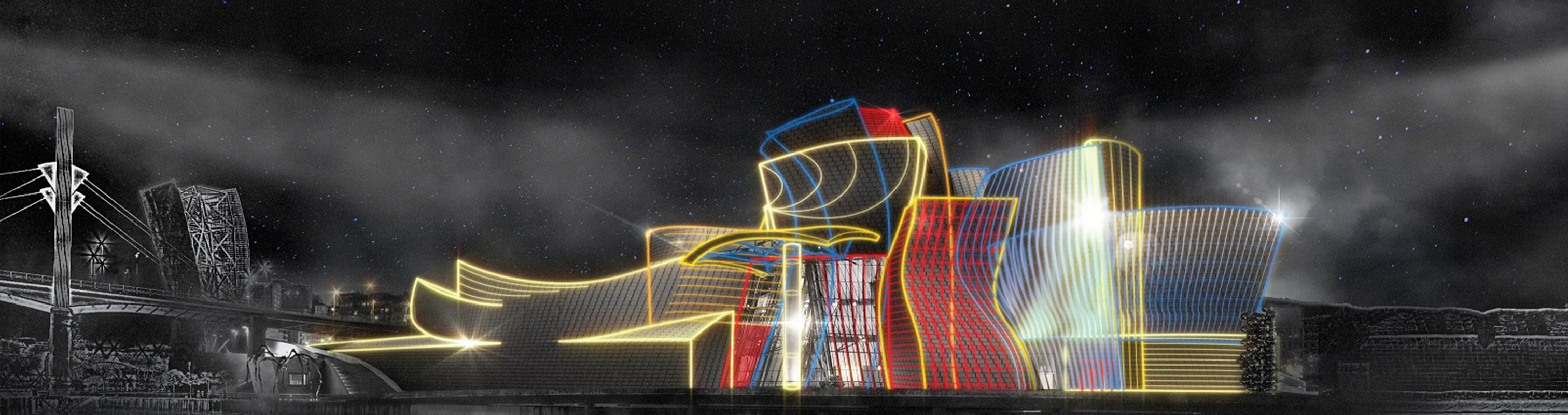 El espectáculo " Reflections" en el Museo Guggenheim Bilbao celebrará su XX Aniversario con la ciudadania