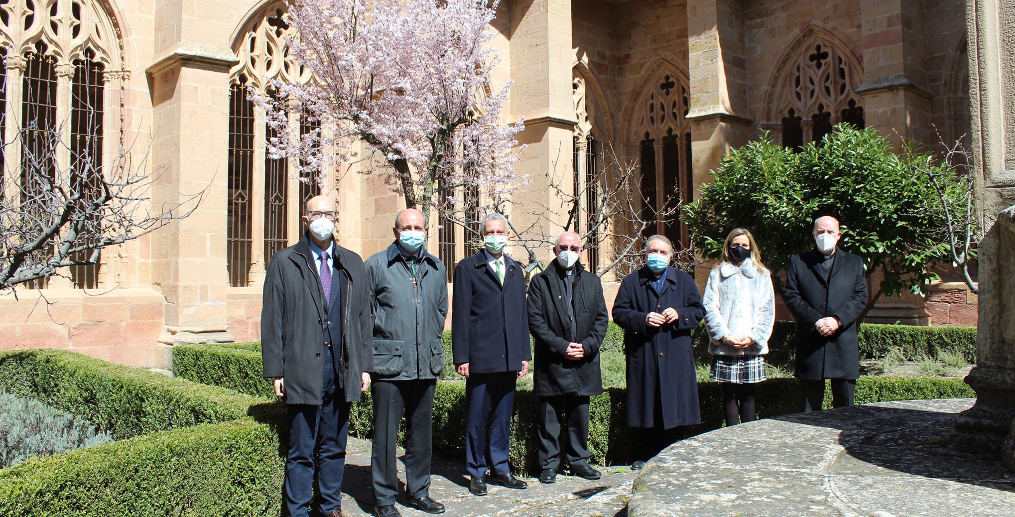 La Fundación Iberdrola España firma un convenio con Ayuntamiento y Cabildo para la iluminación ornamental exterior de la Catedral de Sigüenza