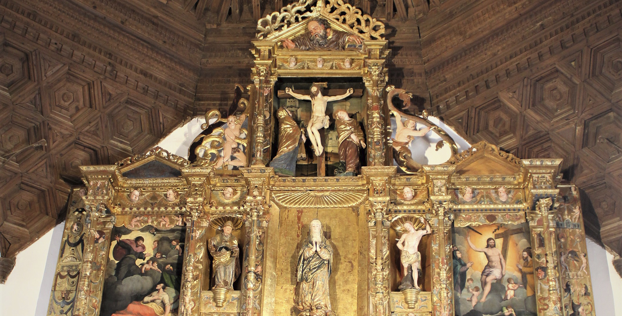 La Consejería de Cultura y Turismo y la Fundación Iberdrola España ponen en valor el retablo mayor de la iglesia de San Martín en Villarmentero de Campos