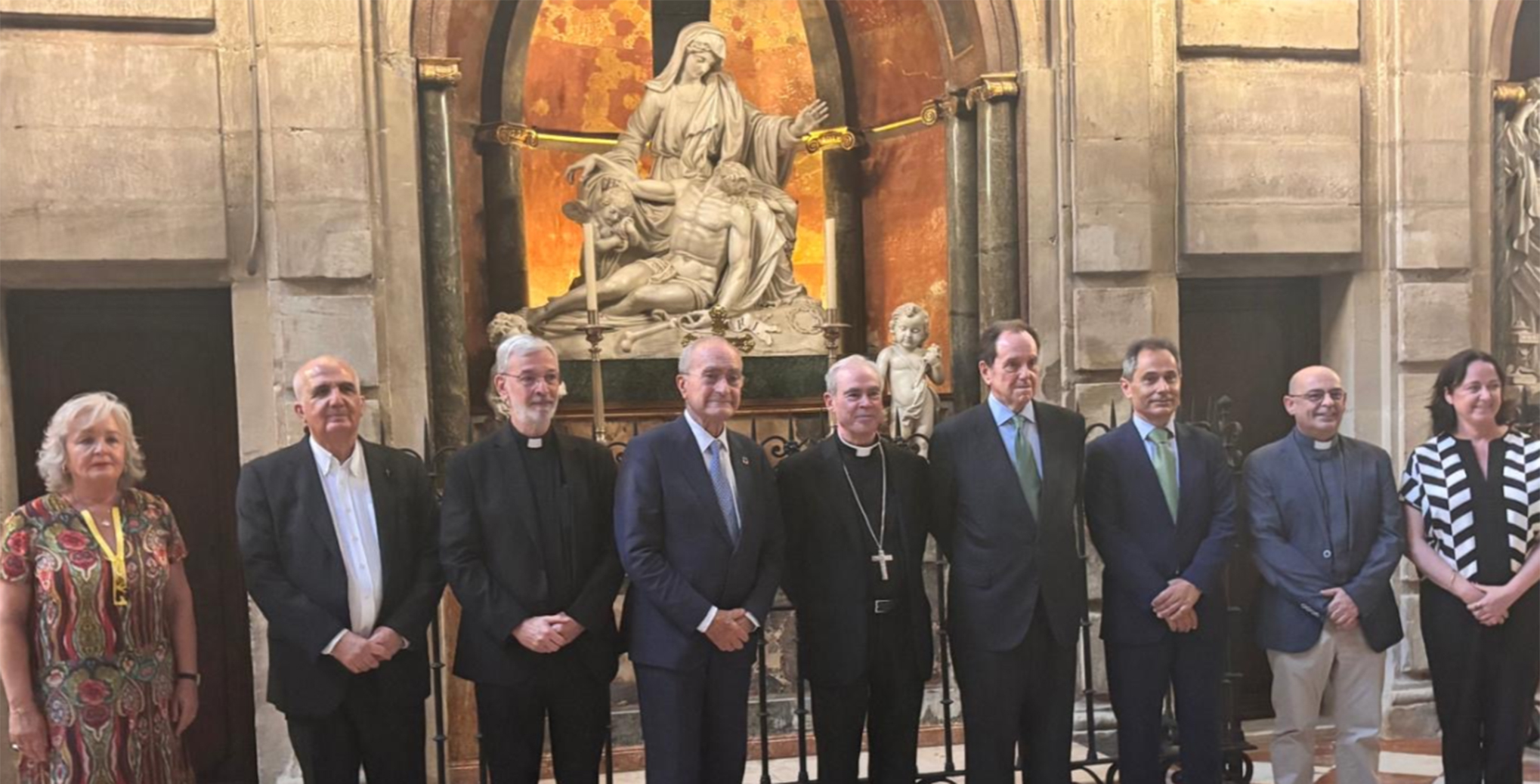 La Catedral de Málaga contará con nueva iluminación ornamental interior gracias a la Fundación Iberdrola España