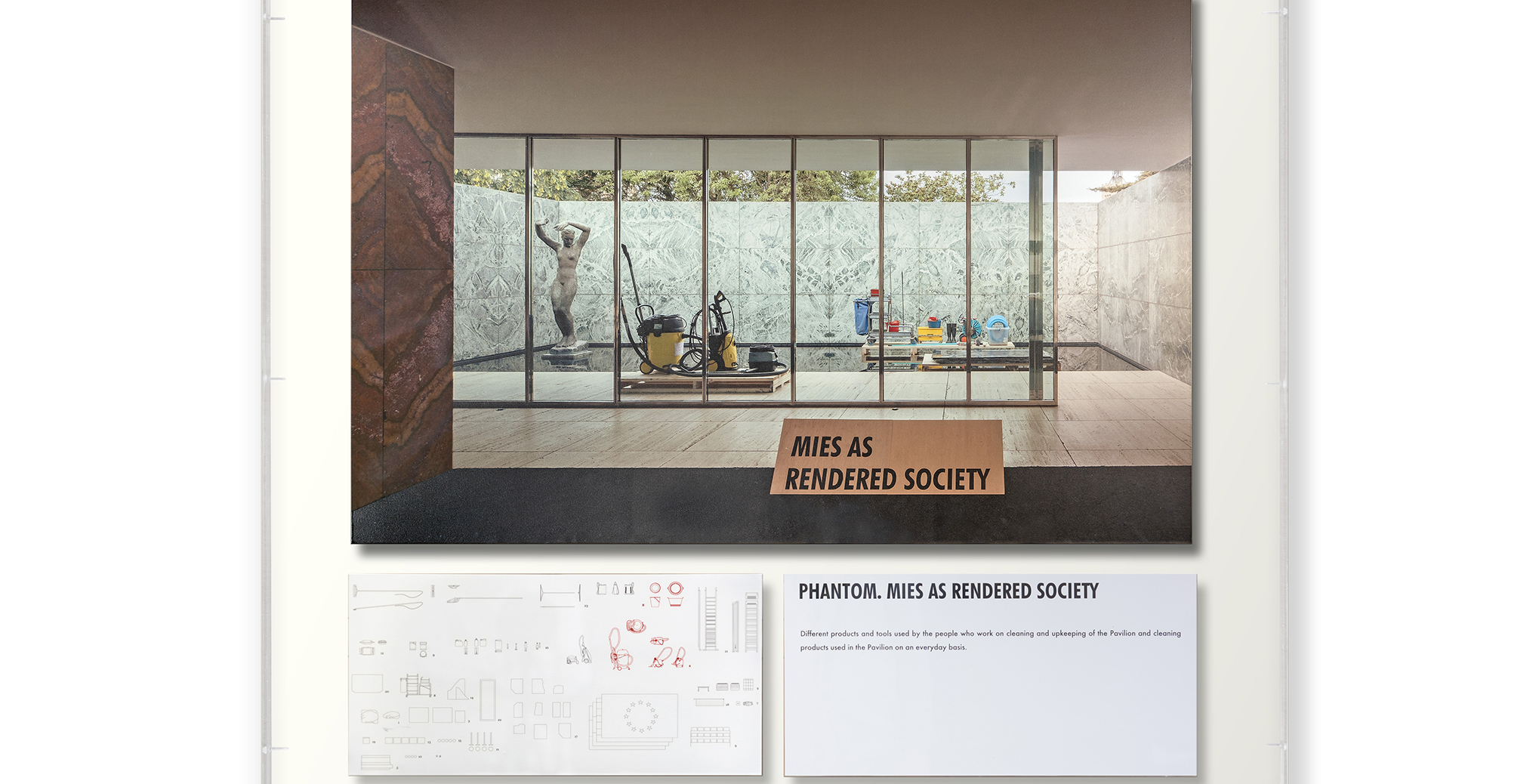 Phantom. Mies as Rendered Society. Cleaning [Fantasma. Mies como sociedad rendida. Limpieza]