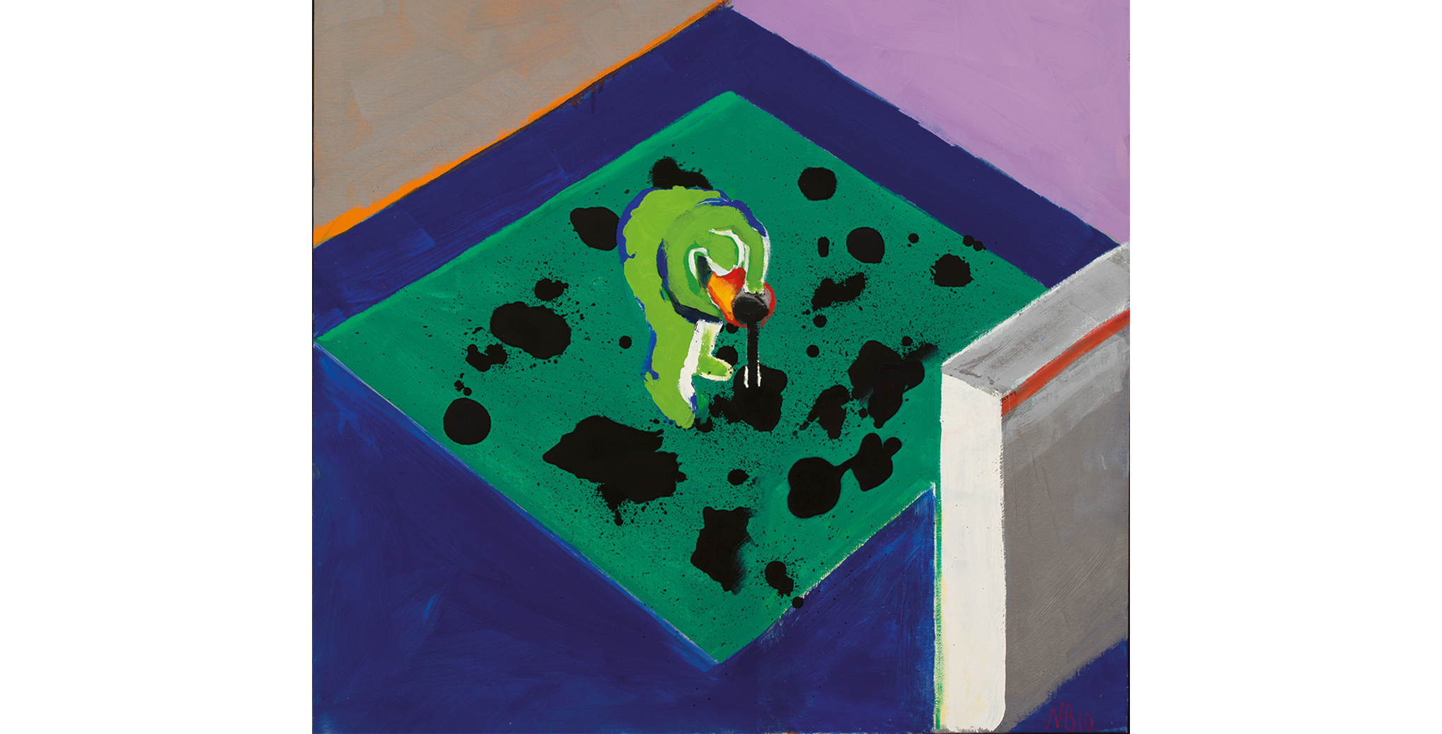 Pintor en el estudio