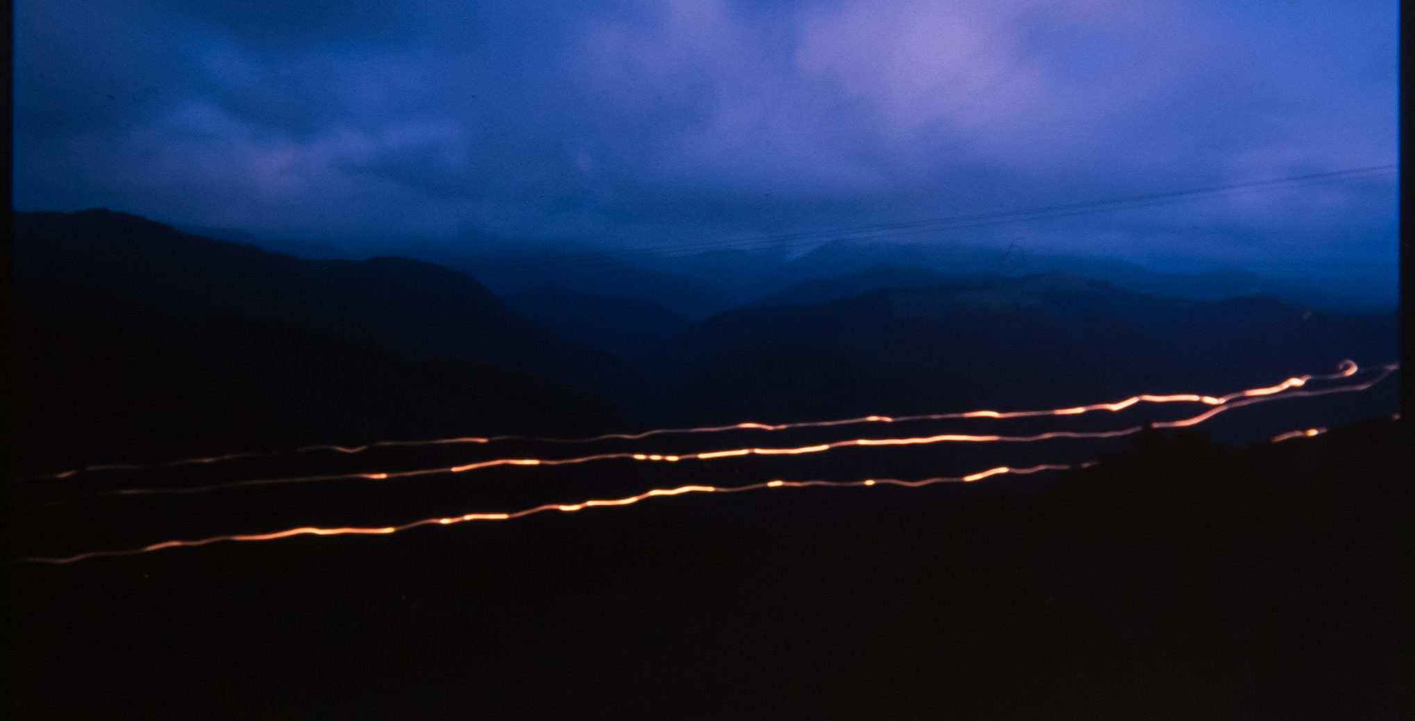 Monte Artikutza (Escribir con luz)